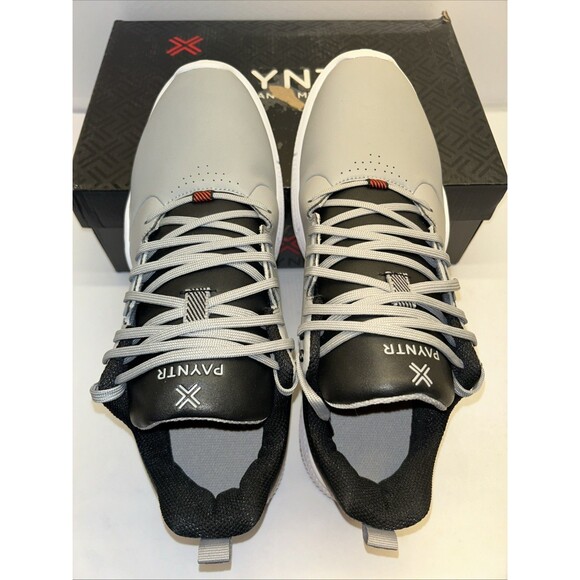 Payntr 003F Spiked Golf Shoes Grey/White Size 12 New in Box - Picture 2 of 9